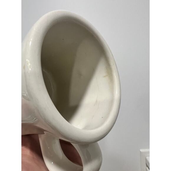 Vintage Homer Laughlin China Restaurant Ware Ivory 8 oz. Coffee Mug - Picture 4 of 5